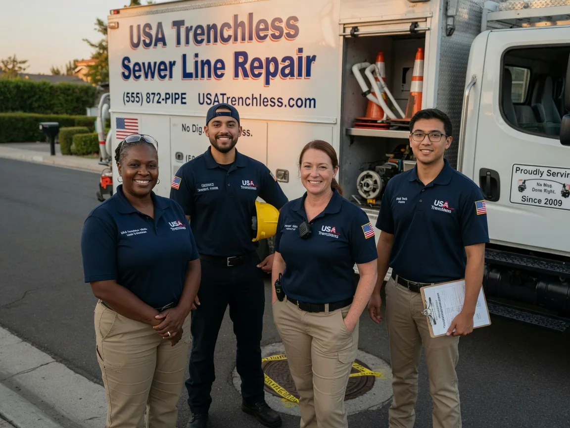 Sewer Line Repair company in Brook, IN